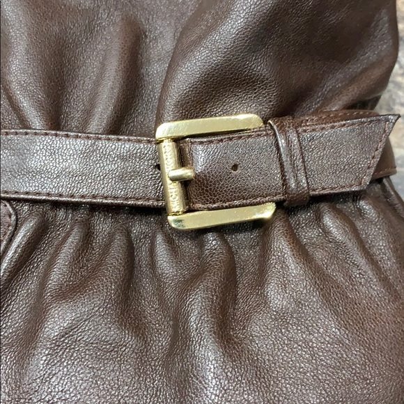 MICHAEL Michael Kors slouchy brown leather ankle boots - Picture 2 of 8